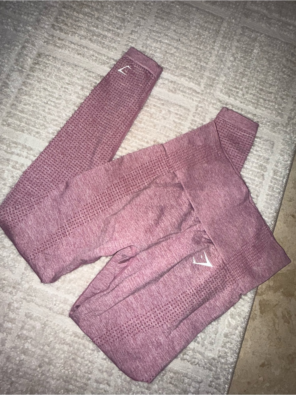 Gymshark Seamless Kids Leggings - Mauve